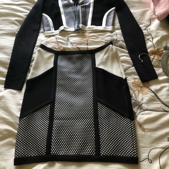 Bebe Bandage Form Fitting Skirt Set - Picture 2 of 8